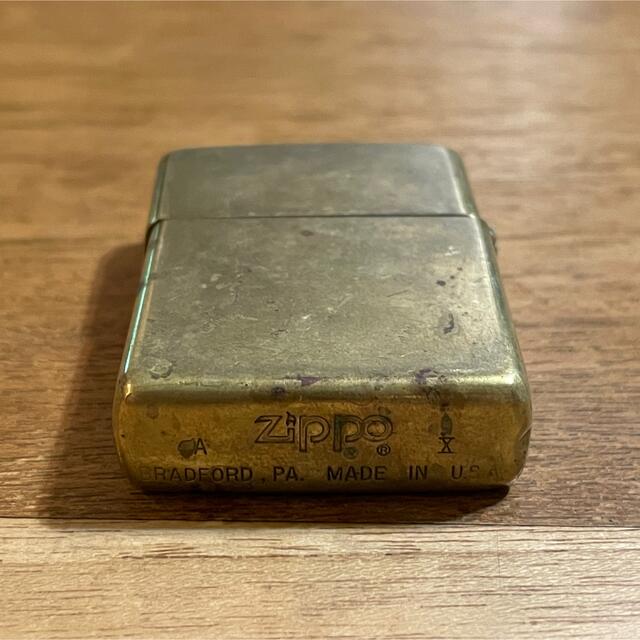 ZIPPO(ジッポー)の1994 ソリッドブラス CALIFORNIA HIGHWAY PATROL メンズのファッション小物(タバコグッズ)の商品写真