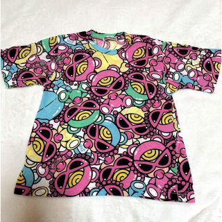 ヒステリックミニ(HYSTERIC MINI)のみぃ様専用★ヒステリックミニ テディ 半袖Tシャツ 90 総柄(Tシャツ/カットソー)