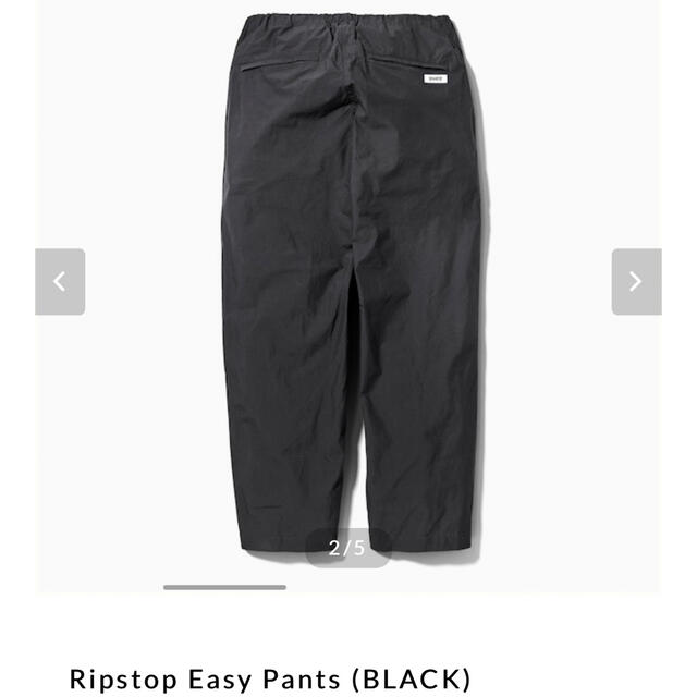 1LDK SELECT(ワンエルディーケーセレクト)のennoy Ripstop Easy Pants (Black)  Lサイズ メンズのパンツ(その他)の商品写真