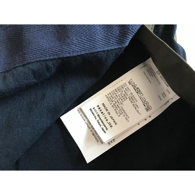 sacai(サカイ)のsacai 2022 TシャツNAVYサイズ1 美品 メンズのトップス(Tシャツ/カットソー(半袖/袖なし))の商品写真