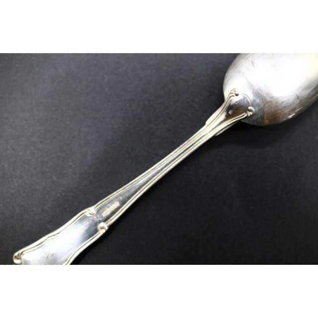 銀製 刻印あり スプーン 58g 4本 セット 未使用 梅モチーフ 銀製 刻印あり スプーン 58g 4本 セット 未使用 梅モチーフ