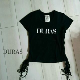 デュラス(DURAS)のDURAS♡サイドレースアップ♡半袖トップス(カットソー(半袖/袖なし))