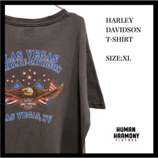 ハーレーダビッドソン(Harley Davidson)のHARLEY DAVIDSON ハーレーダビッドソン　Tシャツ 半袖　古着(Tシャツ/カットソー(半袖/袖なし))