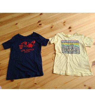 パタゴニア(patagonia)のPatagonia　キッズ　kids Tシャツ　２枚セット　4T(その他)