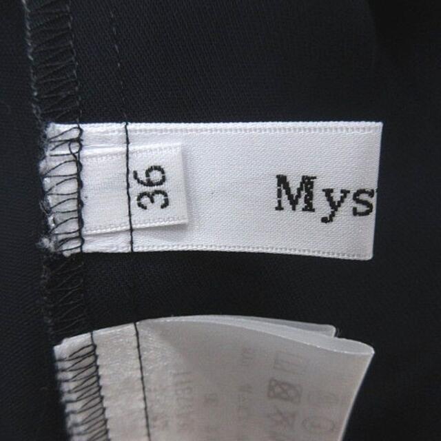 Mystrada(マイストラーダ)のマイストラーダ ブラウス カシュクール 長袖 36 濃紺 ネイビー レディースのトップス(シャツ/ブラウス(長袖/七分))の商品写真