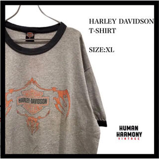 ハーレーダビッドソン(Harley Davidson)のHARLEY DAVIDSON ハーレーダビッドソン　Tシャツ 半袖　古着(Tシャツ/カットソー(半袖/袖なし))