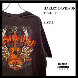 ハーレーダビッドソン(Harley Davidson)のHARLEY DAVIDSON ハーレーダビッドソン　Tシャツ 半袖　古着(Tシャツ/カットソー(半袖/袖なし))