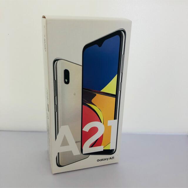 新品、未使用 Galaxy A21 シムロック解除済み(A21-2)