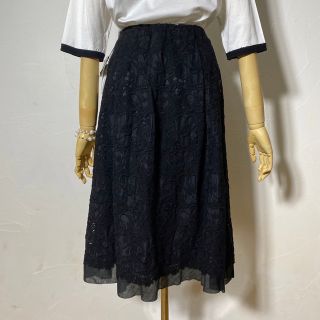 INGEBORG - インゲボルグ 総花柄レースのスカート税込定価7万1500円