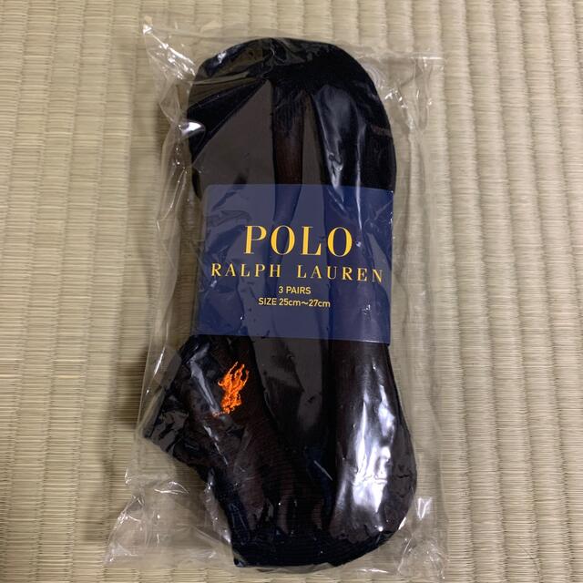 POLO RALPH LAUREN(ポロラルフローレン)のポロ　ラルフローレン　靴下3枚組 メンズのレッグウェア(ソックス)の商品写真