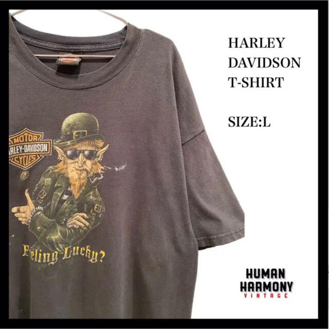HARLEY DAVIDSON ハーレーダビッドソン　Tシャツ 半袖60袖丈
