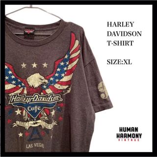 ハーレーダビッドソン(Harley Davidson)のHARLEY DAVIDSON ハーレーダビッドソン　Tシャツ 半袖　古着(Tシャツ/カットソー(半袖/袖なし))