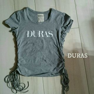 デュラス(DURAS)のDURAS♡サイドレースアップ♡半袖トップス(カットソー(半袖/袖なし))