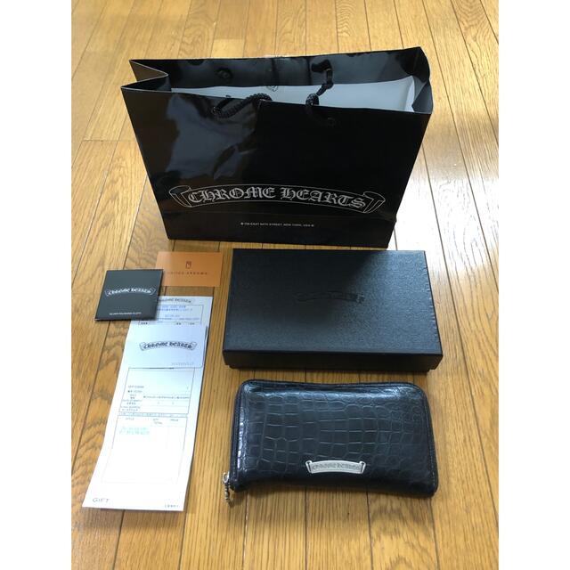 美品 インボイス カード付属 ガボールウォレット Zip Wallet