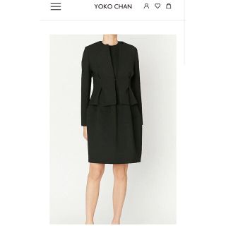 バーニーズニューヨーク(BARNEYS NEW YORK)の新品♡ヨーコチャン ノーカラージャケット ブラック40(ノーカラージャケット)