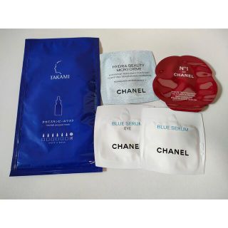 シャネル(CHANEL)のCHANEL美容液サンプル＆タカミスキンピールマスク1枚(サンプル/トライアルキット)