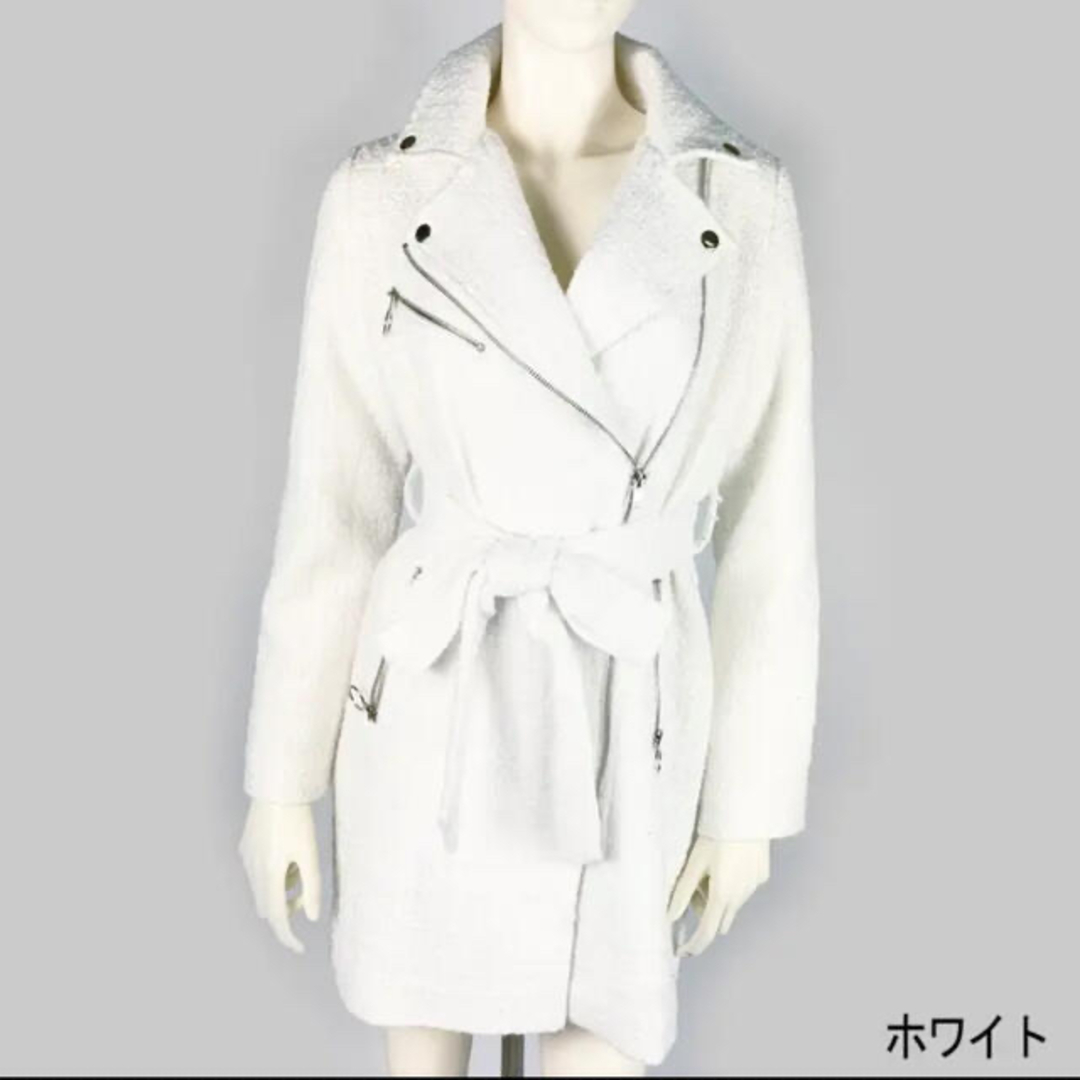 トレンチコート ライダース ツイード レディースのジャケット/アウター(トレンチコート)の商品写真