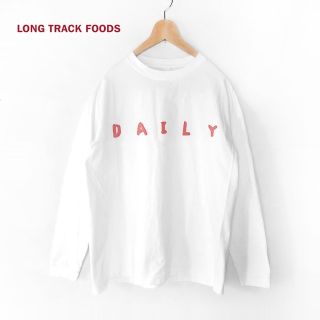 ヤエカ(YAECA)のLONG TRACK FOODS✨ロングトラックフーズ 12周年 ロングTシャツ(Tシャツ(長袖/七分))