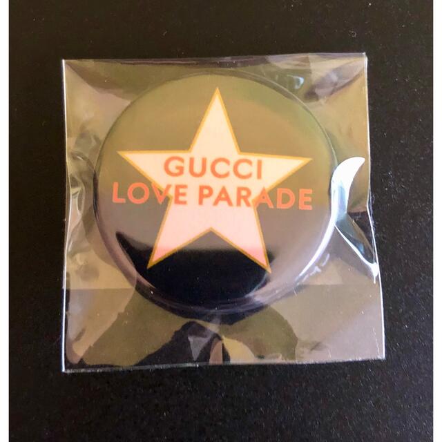 Gucci(グッチ)のGUCCI LOVE PARADE  ノート　スタンプカード　コースター　バッヂ エンタメ/ホビーのコレクション(ノベルティグッズ)の商品写真