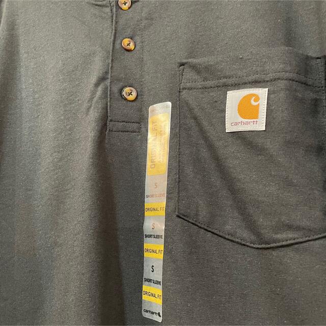 carhartt(カーハート)のカーハート Carhartt ヘンリーネック オーバーサイズ 半袖Tシャツ メンズのトップス(Tシャツ/カットソー(半袖/袖なし))の商品写真