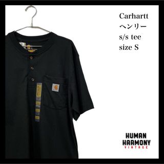 カーハート(carhartt)のカーハート Carhartt ヘンリーネック オーバーサイズ 半袖Tシャツ(Tシャツ/カットソー(半袖/袖なし))