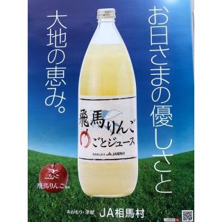 青森林檎ジュース1リットル6本入 青森県産りんごジュース1(ソフトドリンク)