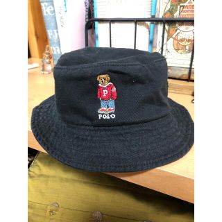 ポロラルフローレン(POLO RALPH LAUREN)の未使用　ポロラルフローレン　ハット　ブラック(ハット)