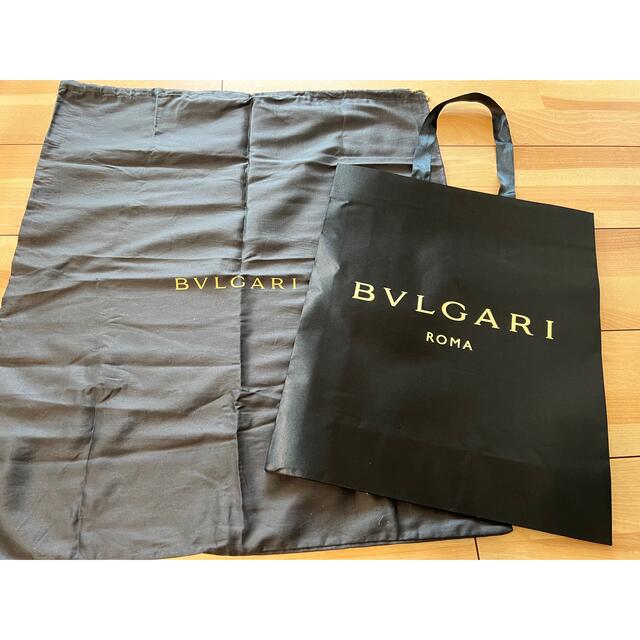 BVLGARI ROMA ブルガリ ローマ 大きめ袋 布袋 紙袋 | フリマアプリ ラクマ