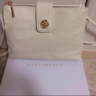 マーキュリーデュオ(MERCURYDUO)の新品♡メタルフラップダブルバッグ(ショルダーバッグ)