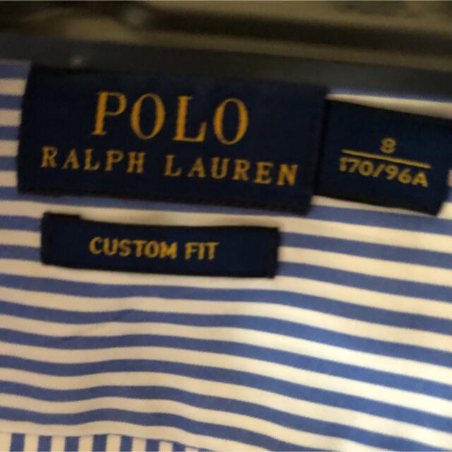 POLO RALPH LAUREN(ポロラルフローレン)のクリーニング済み★ラルフローレン長袖ストライプシャツ レディースのトップス(シャツ/ブラウス(長袖/七分))の商品写真