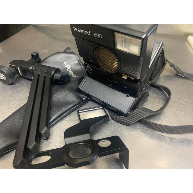 優れた品質 【ジャンク】Polaroid690・拡大鏡・三脚 フィルムカメラ