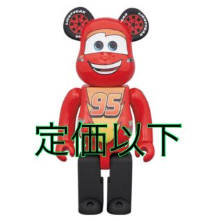 メディコムトイ(MEDICOM TOY)のbe@rbrick cars lightning McQueen 1000%(キャラクターグッズ)