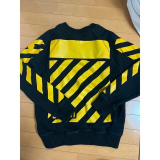 モンクレール(MONCLER)のmoncler offwhite スウェット　sサイズ(スウェット)