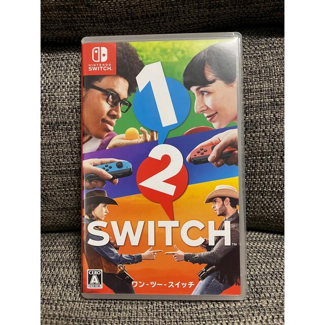 任天堂(ニンテンドウ)の1-2-Switch（ワンツースイッチ） Switch エンタメ/ホビーのゲームソフト/ゲーム機本体(家庭用ゲームソフト)の商品写真