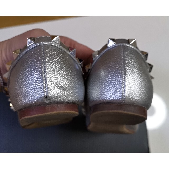 パンプス  シルバー レディースの靴/シューズ(ハイヒール/パンプス)の商品写真