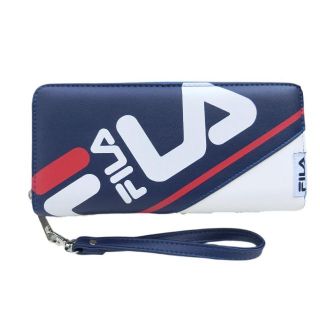 フィラ(FILA)の【未使用】FILA フィラ 定価4,290円 長財布 ロゴ ブルー(財布)