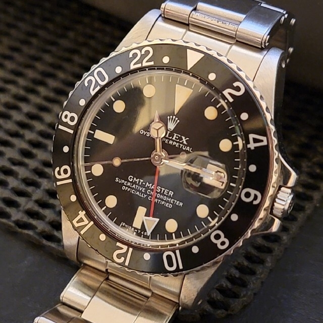 GMT master 1675 黒　ベゼルのみ　ROLEX　純正腕時計(アナログ)