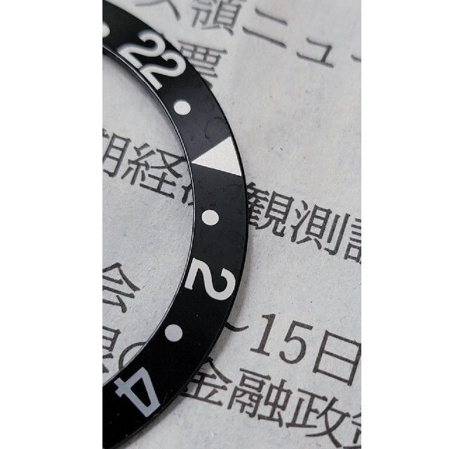 GMT master 1675 黒 ベゼルのみ ROLEX 純正 |