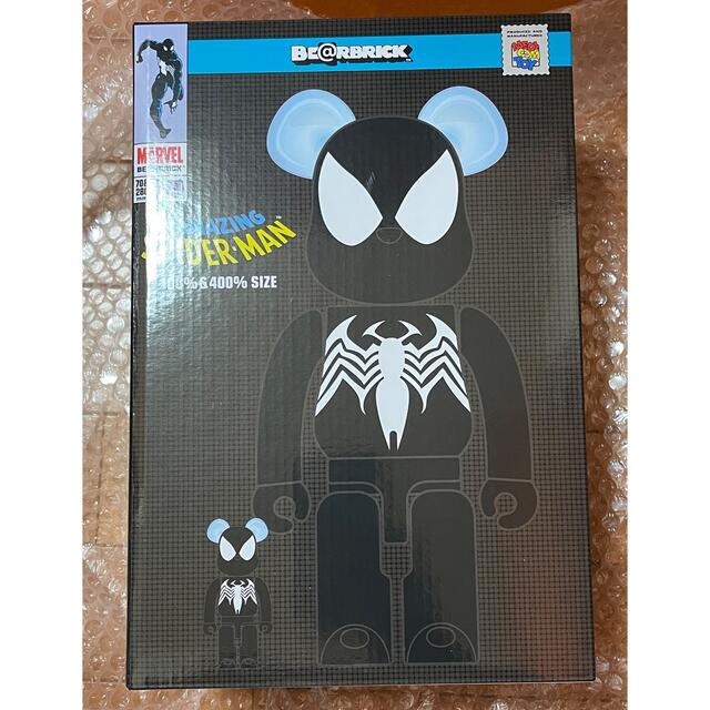 BE@RBRICK SPIDER-MAN BLACK 100％ & 400％