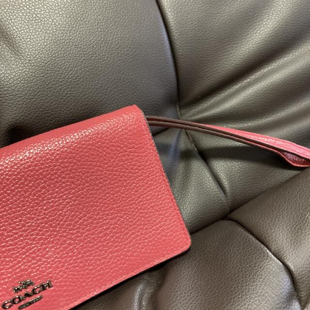 COACH(コーチ)のcoach コーチ　正規品　長財布　ピンク　バイカラー レディースのファッション小物(財布)の商品写真