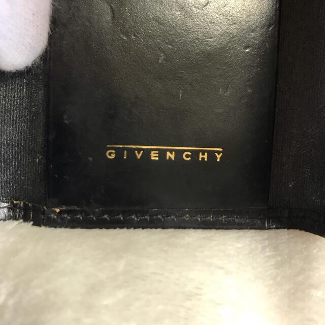 GIVENCHY(ジバンシィ)のGIVENCHY 4連 キーケース ブラック レザー 欠品なし ゴールド ロゴ メンズのファッション小物(キーケース)の商品写真