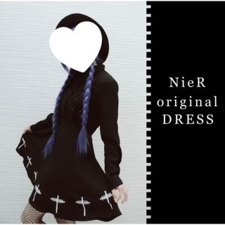 ファンキーフルーツ(FUNKY FRUIT)の『NieR＊ニーア＊ORIGINALドレスワンピース』(ひざ丈ワンピース)