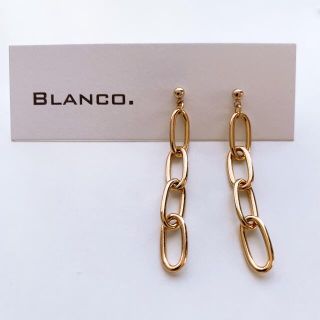 エンフォルド(ENFOLD)の*大人気* Blanco. チェーンピアス　ゴールド(ピアス)