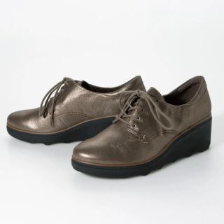 クラークス(Clarks)の新品✨タグ付き♪ 定価18,600円　本革スニーカー　ブロンズ系　大特価‼️(その他)