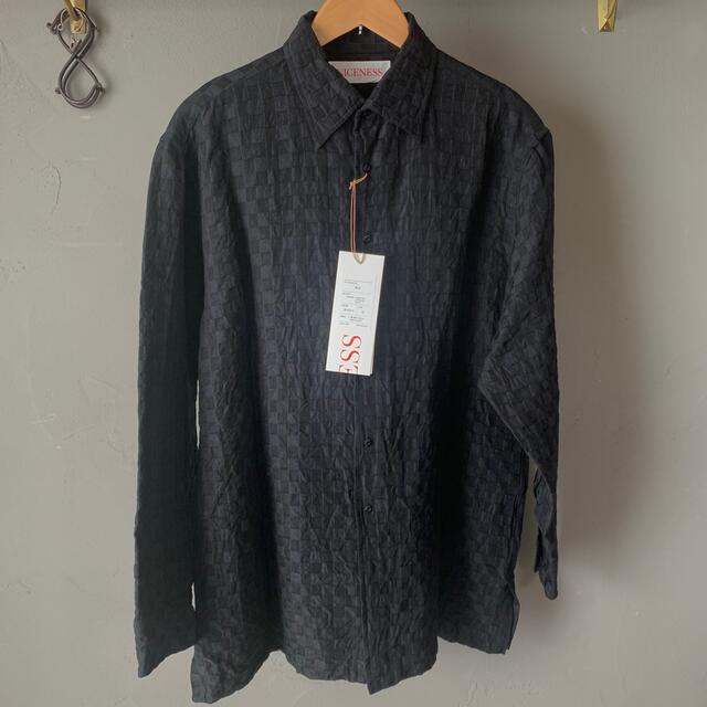 NICENESS(22/SS)SLY アートチェックシャツ M おすすめ www.cecile