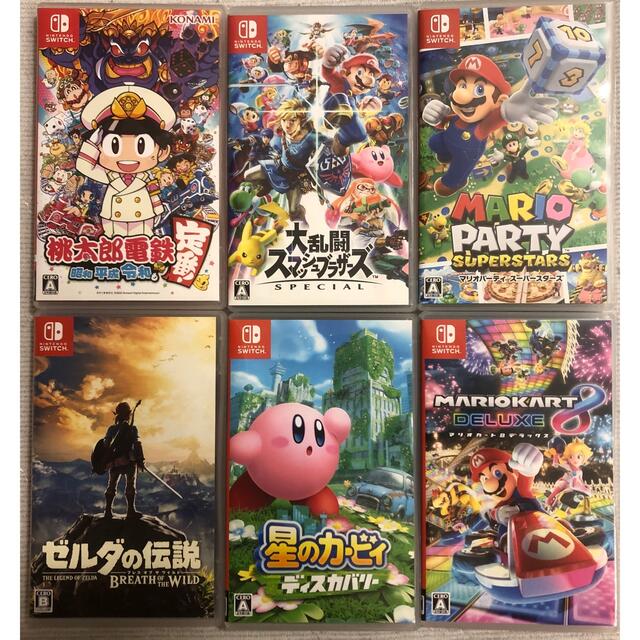 Switch ソフト　6本　セットエンタメ/ホビー