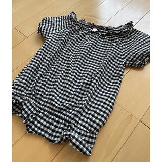 ニシマツヤ(西松屋)のelfindoll classic オフショル半袖カットソー 130 キッズ(Tシャツ/カットソー)