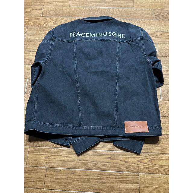 PEACEMINUSONE(ピースマイナスワン)のPEACEMINUSONE PMO DENIM JACKET #2 メンズのジャケット/アウター(Gジャン/デニムジャケット)の商品写真