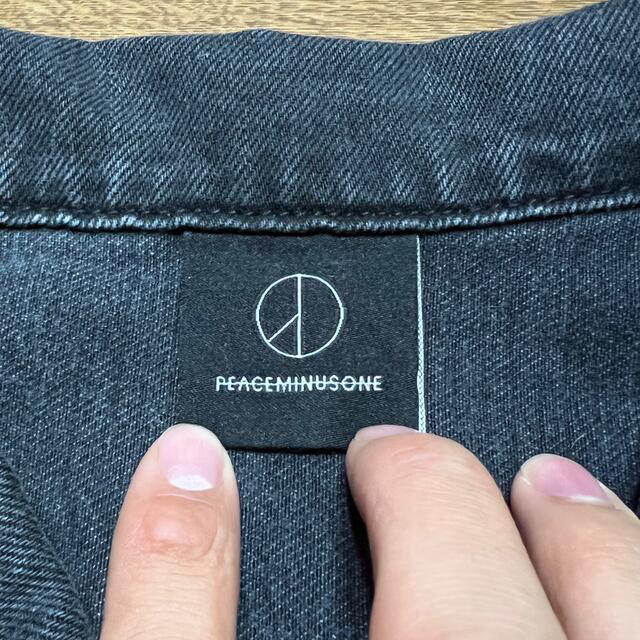 PEACEMINUSONE(ピースマイナスワン)のPEACEMINUSONE PMO DENIM JACKET #2 メンズのジャケット/アウター(Gジャン/デニムジャケット)の商品写真