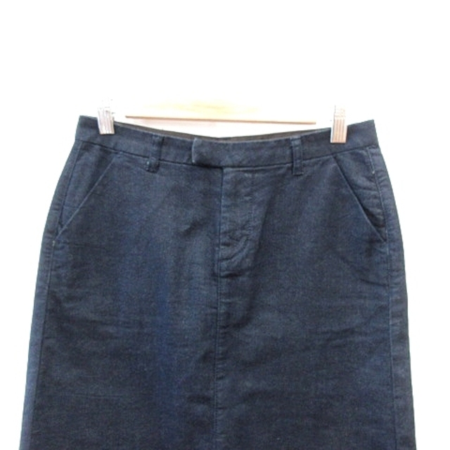 URBAN RESEARCH DOORS(アーバンリサーチドアーズ)のアーバンリサーチ ドアーズ タイトスカート ミニ デニム 38 紺 ネイビー レディースのスカート(ミニスカート)の商品写真